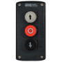 Пост тримісний "Вгору-Стоп-Вниз" 2.5А(220V) 2NO+1NC IP54 [A0140020065] XAL-D324 АСКО