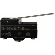 Микропереключатель 1NO+1NC 15А 250V IP20 середня планка [A0050040004] Z-15GW-B АСКО