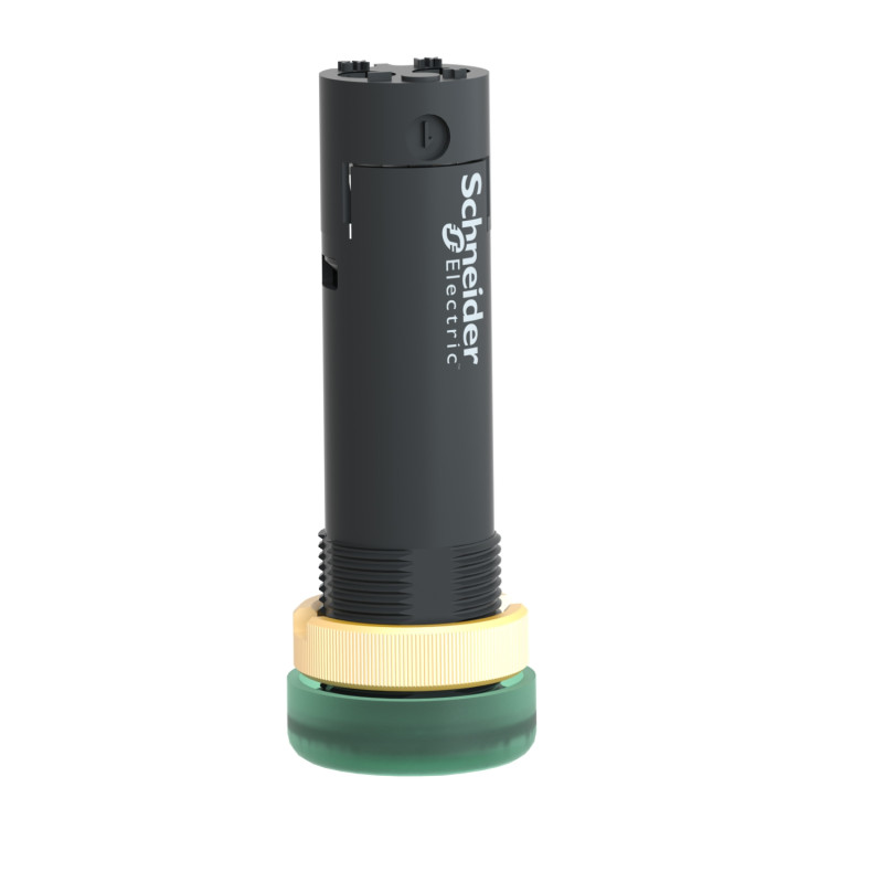Лампа сигнальная 12мм 24V DC LED зеленый [XVLA333] Harmony XVL Schneider Electric