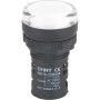 Лампа сигнальная 22мм белый LED 230V AC [593085] ND16-22DS/4 CHINT