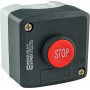 Пост одномісний "Стоп" 2.5А(220V) 1NC IP54 [A0140020055] XAL-D114 АСКО