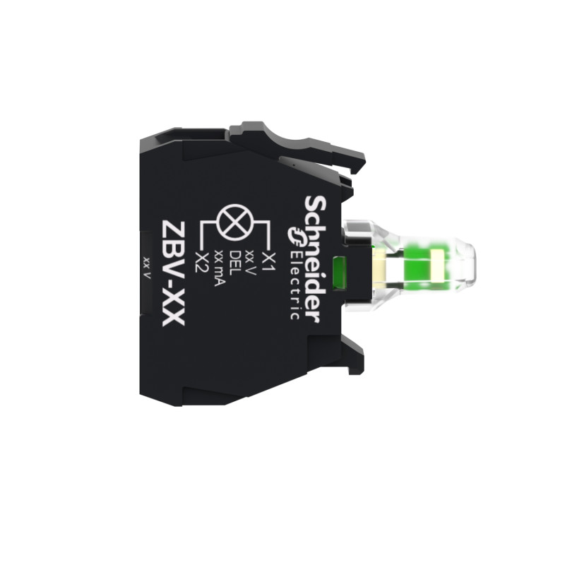 Модуль світлодіодний 240V AC LED білий гвинтове кріплення [ZBVM1] Harmony XB5 Schneider Electric