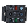 Кнопка Пуск-Стоп "I-O" 1NO+1NC 22мм с подсветкой желтый LED 220V [A0140010179] TB5-AW8365 АСКО