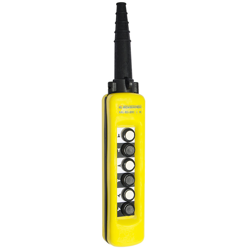 Тельферный пост 6-положений 6NC+6NO+6NO две скорости IP65 [A0140050016] XAL-B3-691 АСКО