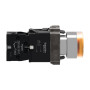 Кнопка управления 1NO 22мм с подсветкой помаранчева 24V [XB2BW35B1C] Easy Harmony XB2 Schneider Electric