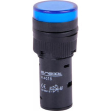 Лампа сигнальная 16мм синий LED 24V АС/DC [s009036] e.ad16.24.blue E.NEXT