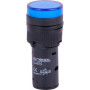 Лампа сигнальная 16мм синий LED 24V АС/DC [s009036] e.ad16.24.blue E.NEXT