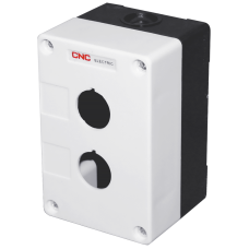 Корпус кнопочного поста 2 местный 22мм белый IP10 [Б00030661] LAY5-2 CNC