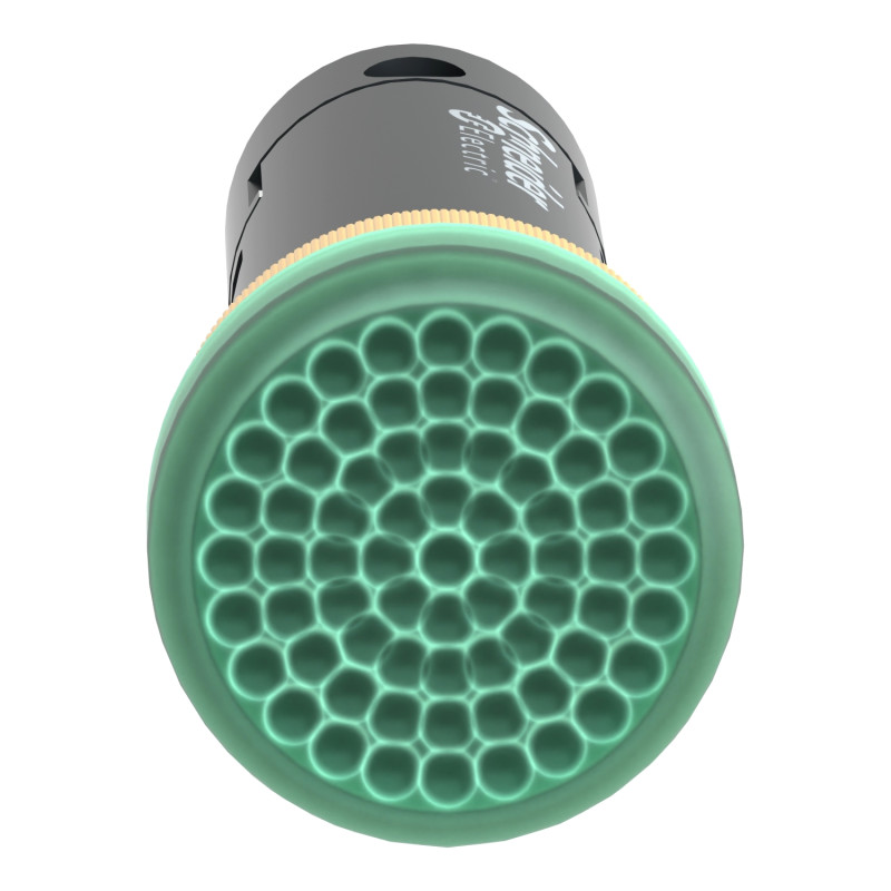 Лампа сигнальная 12мм 24V DC LED зеленый [XVLA333] Harmony XVL Schneider Electric