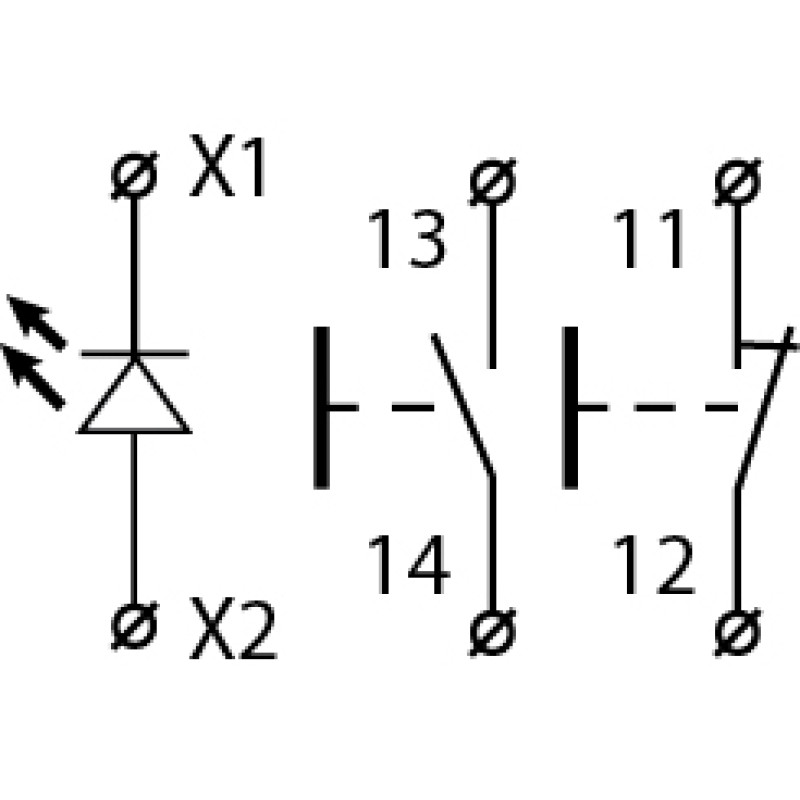 Кнопка Пуск-Стоп "I-O" 1NO+1NC 22мм с подсветкой желтый LED 220V [A0140010179] TB5-AW8365 АСКО