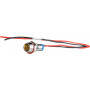 Лампа сигнальная 8мм желтый LED 24V AC/DC металл [A0140030211] AС22C-8 АСКО