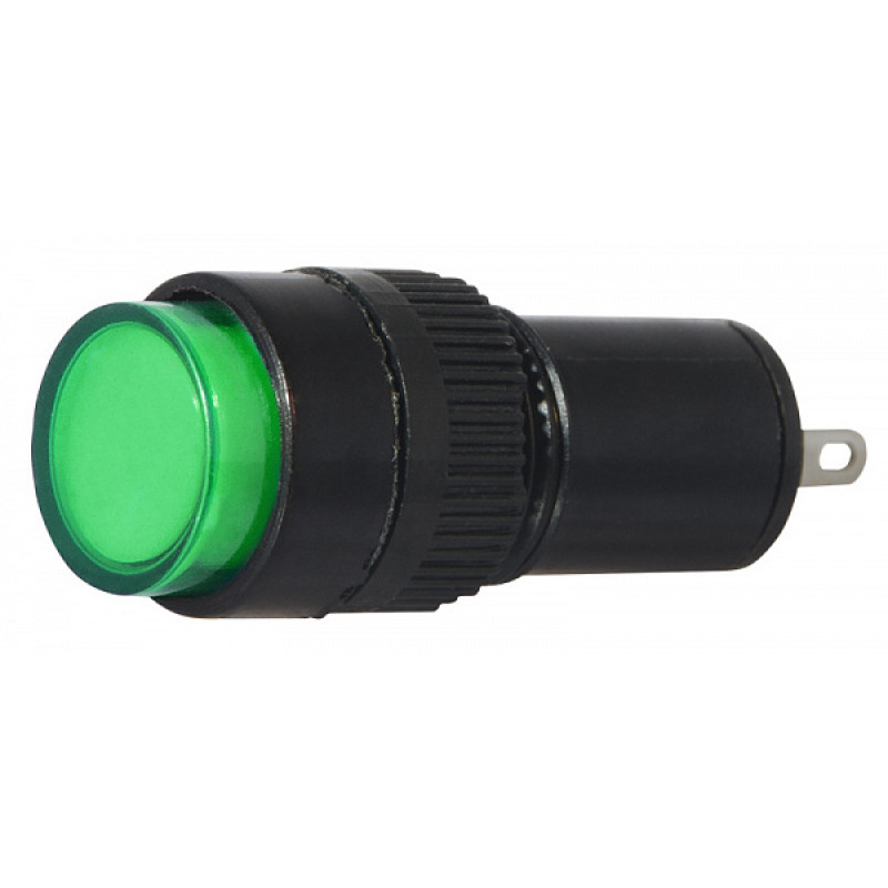 Лампа сигнальна 22мм зелений LED 24V АC/DC [A0140030189] AD22E-12DS АСКО