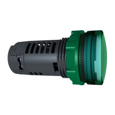 Лампа сигнальная 22мм зеленый LED 240V AC [XB5EVM3] Harmony XB5 Schneider Electric