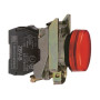 Лампа сигнальная 22мм красный LED 240V AC [XB4BVM4] Harmony XB4 Schneider Electric