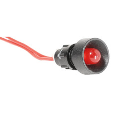 Лампа сигнальная 10мм красный LED 230V AC [4770811] LS LED 10 R 230 ETI