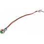 Лампа сигнальная 8мм зеленый LED 24V AC/DC металл [A0140030212] AС22C-8 АСКО