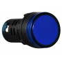 Лампа сигнальна 22мм синій LED 220V АC [A0140030152] AD22-22DS АСКО
