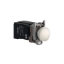 Лампа сигнальная 22мм белый LED 220V AC [XB4BV5B1] Harmony XB4 Schneider Electric