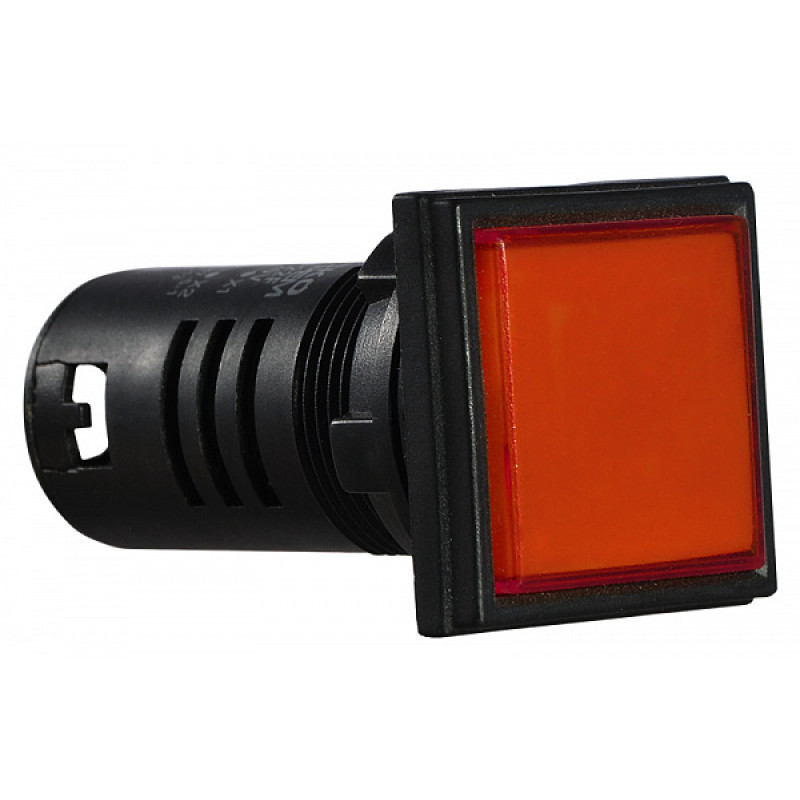 Лампа сигнальна 22мм червоний LED 220V АC [A0140030157] AD22-22F АСКО