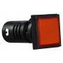 Лампа сигнальна 22мм червоний LED 220V АC [A0140030157] AD22-22F АСКО
