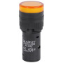 Лампа сигнальна 16мм жовтий LED 230V АС [s009015] e.ad16.230.yellow E.NEXT