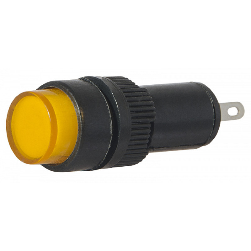 Лампа сигнальна 22мм жовтий LED 24V АC/DC [A0140030178] AD22E-10DS АСКО