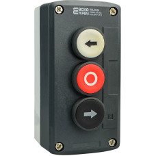 Пост трехместный "Влево-Стоп-Вправо" 2.5А(220V) 2NO+1NC IP54 [A0140020066] XAL-D334 АСКО