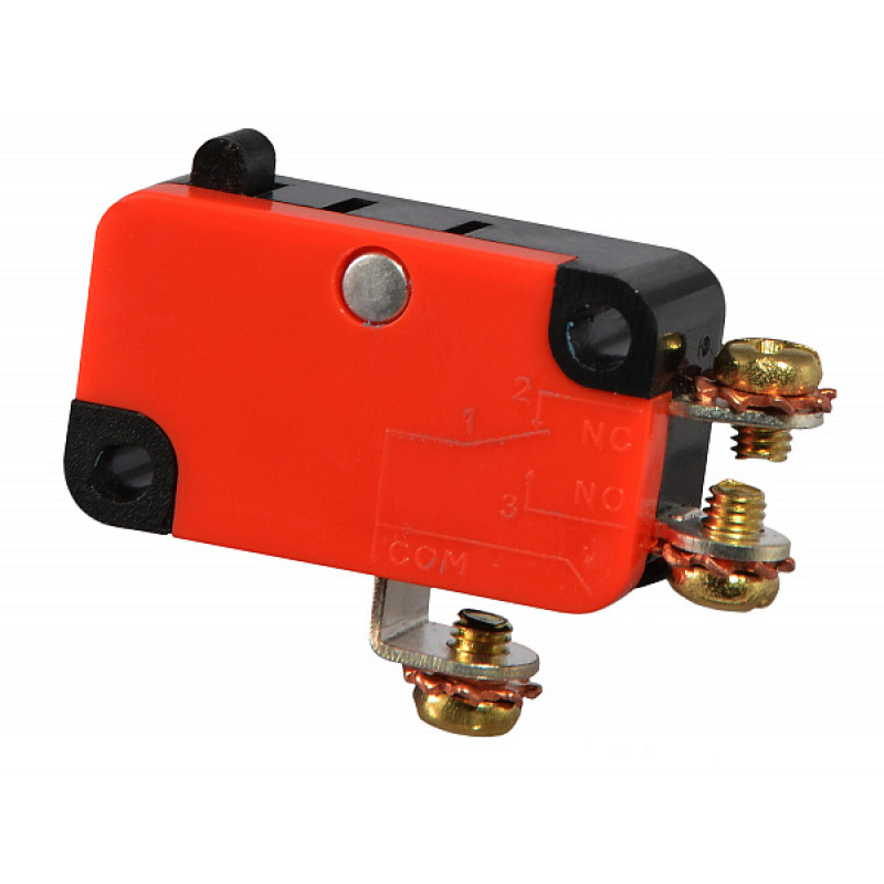 Микропереключатель 1NO+1NC 15А 250V IP20 Pin-шток [A0050040022] V-15-1B5 АСКО