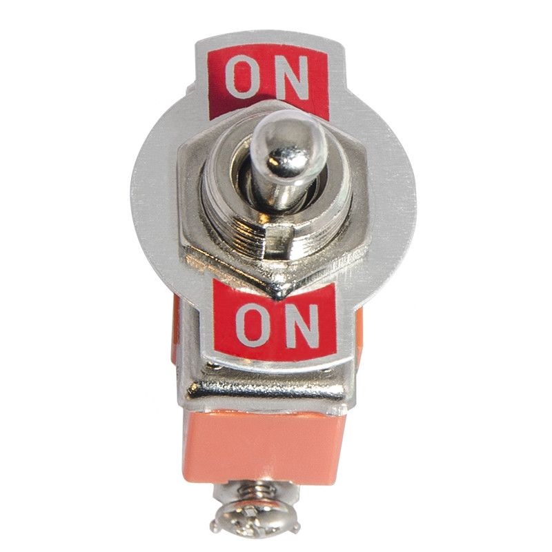 Тумблер "ON-ON" 1CO 10А 250V 2 положення 3 контакти перекидний [A0140060002] 1121 АСКО