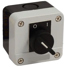 Пост одноместный "0-1" IP54 переключатель 3-позиционный [Б00030684] LAY5/1 CNC