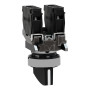 Переключатель "I-O-II" 2NO 22мм без подсветки черный 3 положения [XB4BJ53] Harmony XB4 Schneider Electric