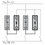 Тестировочный блок 24-120V AC/DC [ZBZG156] Harmony XB5 Schneider Electric