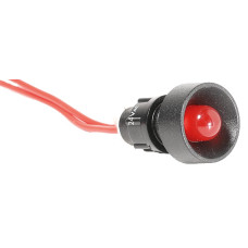 Лампа сигнальная 10мм красный LED 24V AC [4770808] LS LED 10 R 24 ETI