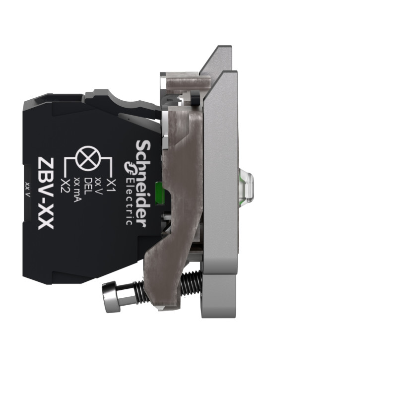 Корпус сигнальной лампы 24V AC/DC LED белый [ZB4BVB1] Harmony XB4 Schneider Electric