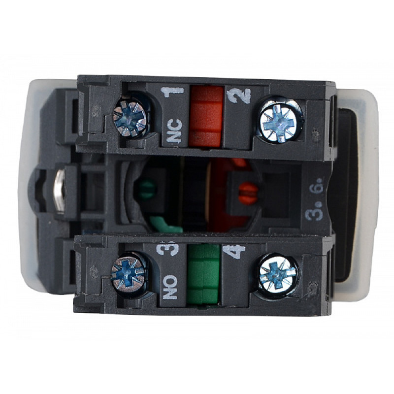 Кнопка Старт-Стоп 1NO+1NC 22мм без підсвічування IP66 [A0140010171] TB5-AL9325 АСКО