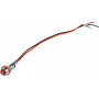 Лампа сигнальная 8мм красный LED 24V AC/DC металл [A0140030213] AС22C-8 АСКО