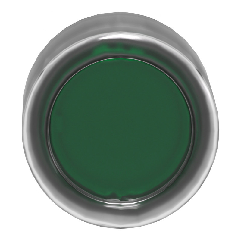 Кнопка управления 22мм с подсветкой зеленая [ZB4BW533] Harmony XB4 Schneider Electric