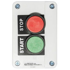 Пост двухместный "Старт-Стоп" 2.5А(220V) 1NO+1NC IP54 [A0140020005] XAL-B211Н29 АСКО