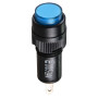 Лампа сигнальна 22мм синій LED 24V АC/DC [A0140030184] AD22E-10DS АСКО