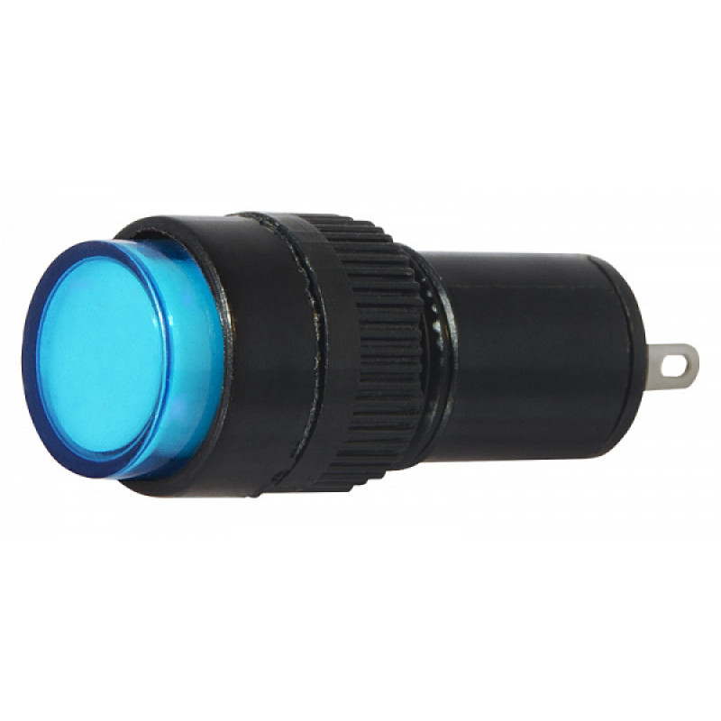 Лампа сигнальна 22мм синій LED 24V АC/DC [A0140030185] AD22E-12DS АСКО