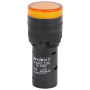 Лампа сигнальна 22мм жовтий LED 230V АС [s009024] e.ad22.230.yellow E.NEXT