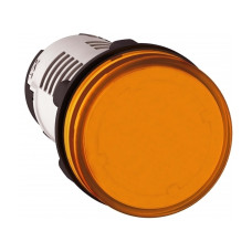 Лампа сигнальная 22мм оранжевая LED 240V AC [XB7EV08MP] Harmony XB7 Schneider Electric