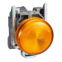 Лампа сигнальная 22мм оранжевая LED 240V AC [XB4BVM5] Harmony XB4 Schneider Electric