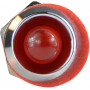 Лампа сигнальная 8мм красный LED 24V AC/DC металл [A0140030213] AС22C-8 АСКО