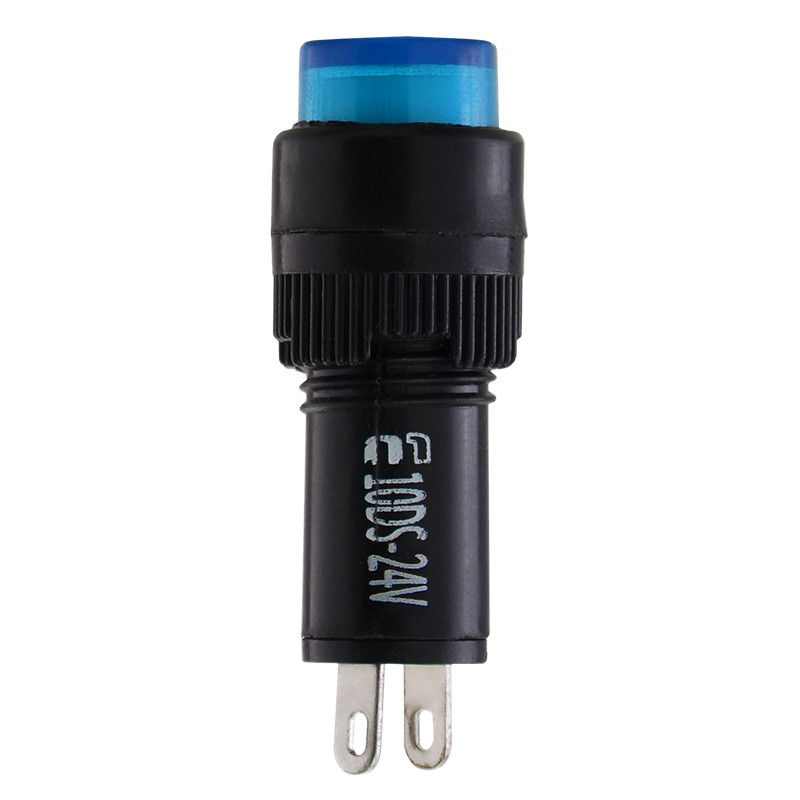 Лампа сигнальна 22мм синій LED 24V АC/DC [A0140030184] AD22E-10DS АСКО