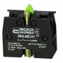 Контактний блок 1NO 3A 240V AC/DC для кнопок XB2 [A0140010025] ZB2-BE101 АСКО