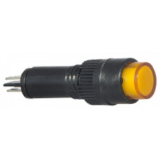 Лампа сигнальная 22мм желтый LED 220V АC [A0140030166] AD22E-8DS АСКО