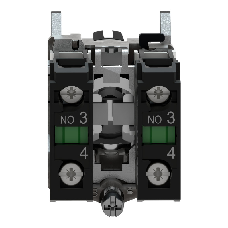 Переключатель "I-O-II" 2NO 22мм без подсветки черный 3 положения [XB4BJ53] Harmony XB4 Schneider Electric