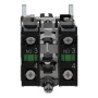 Переключатель "I-O-II" 2NO 22мм без подсветки черный 3 положения [XB4BJ53] Harmony XB4 Schneider Electric