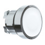 Головка для кнопки 22мм без подсветки белая [ZB4BA1] Harmony XB4 Schneider Electric